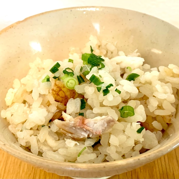 簡単☆炊飯器で作る鯛めし